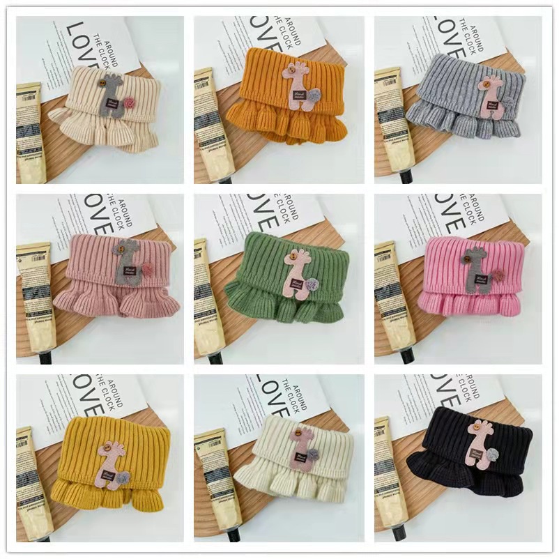 ผ้าพันคอเด็ก-ชุดคลุมคอ คลุมศรีษะเด็ก-กันหนาว ผ้านุ่ม น่ารัก ยืดได้ดี - รูปที่ 2