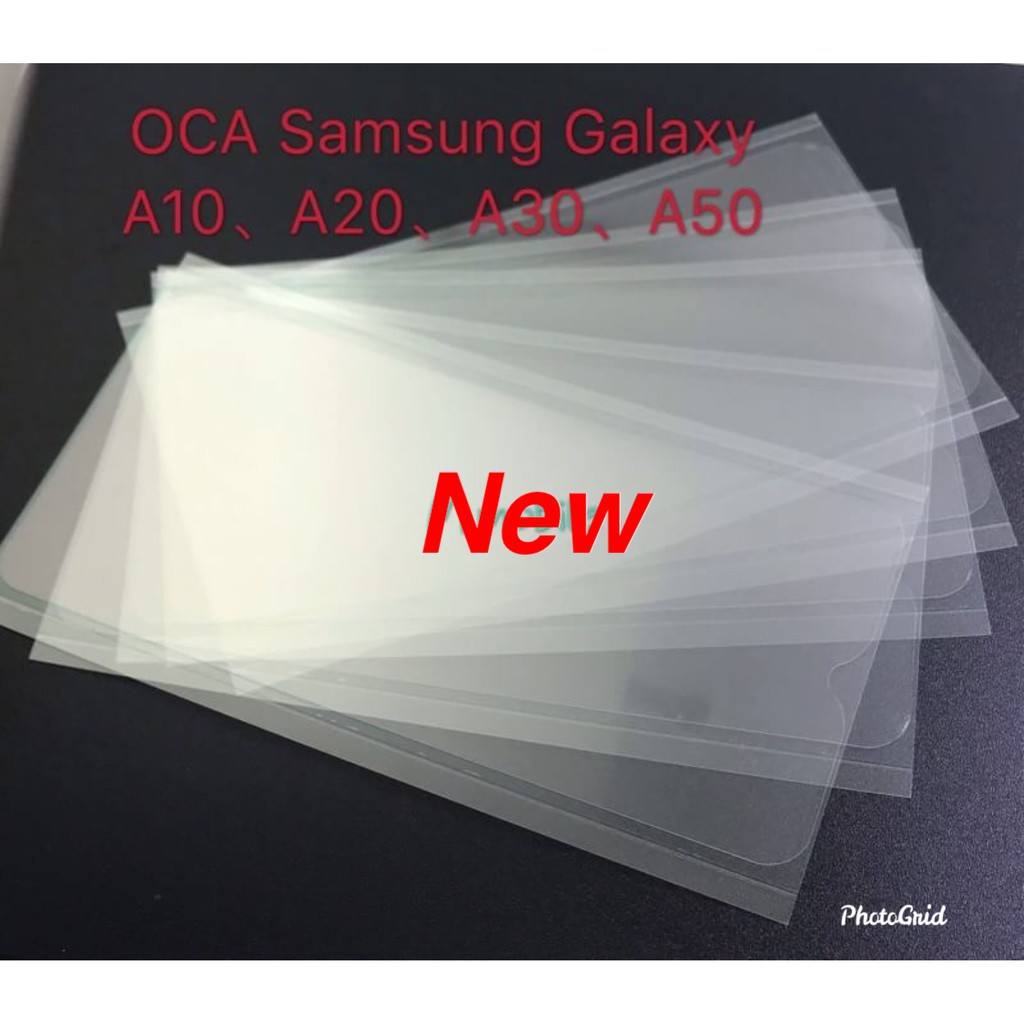 OCA แผ่นกาวลอกหน้าจอ Samsung A10/A20/A30/A50