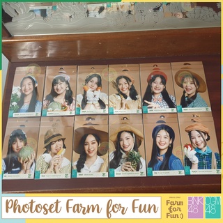 [กลุ่ม2] Photoset Farm For Fun BNK48 รุ่น1 รุ่น2 รุ่น3  CGM48 แบบคอมพ์ 3ใบ มีของพร้อมส่ง เก็บเงินปลายทางได้