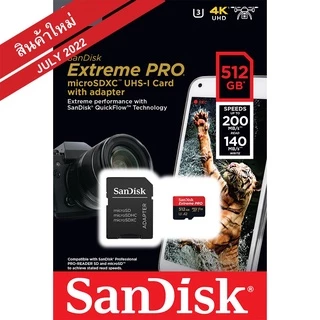 Sandisk Extreme Pro microSDXC UHS-I Card