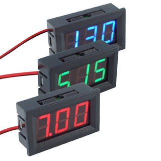0.56inch LED Display DC 4.5-30V Two-wire Digital Voltmeter Oticle