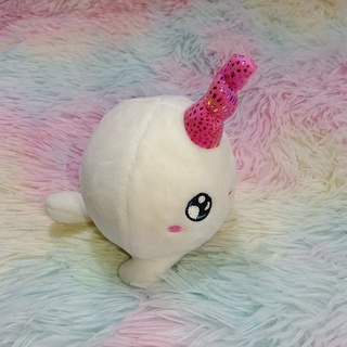 💕 Doll ตุ๊กตา 💕 ตุ๊กตาปลายูนิคอร์น ตุ๊กตาปลาวาฬยูนิคอร์น วาฬยูนิคอร์น Unicorn ตุ๊กตาของเล่น น่ารักๆ  ตุ๊กตาปลายูนิคอร์น