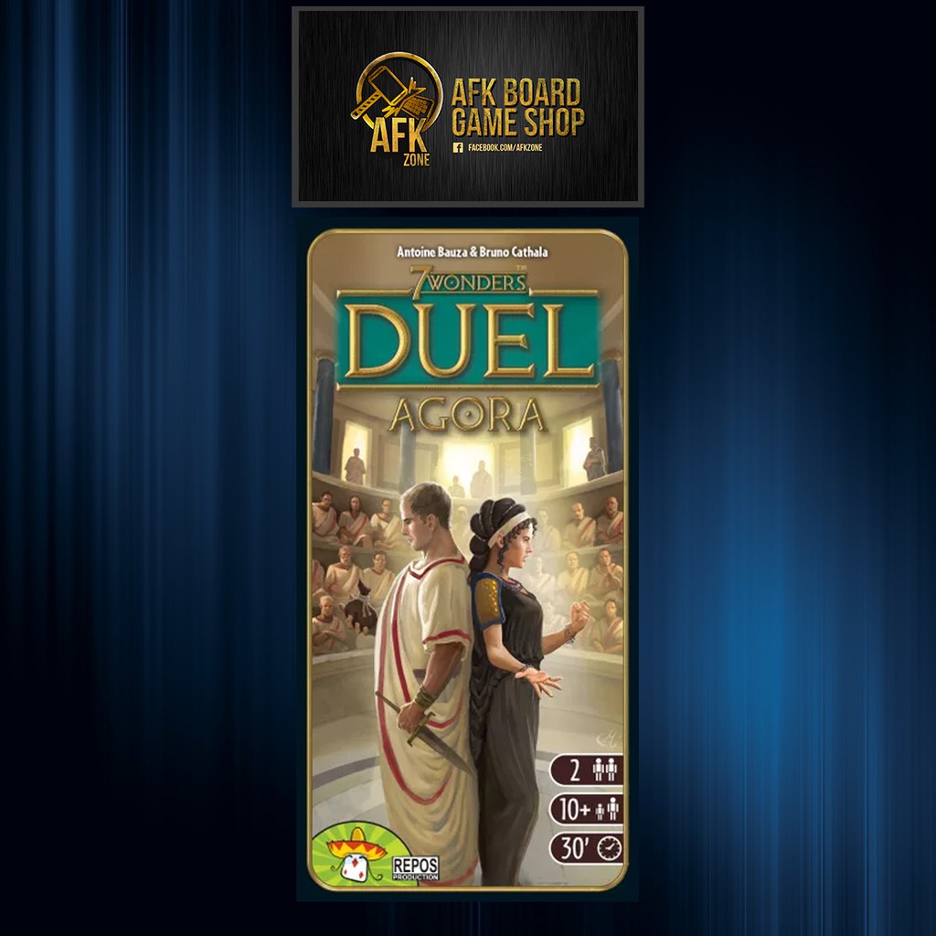 7 Wonders Duel Agora Expansion - Board Game -  บอร์ดเกม - เกมกระดาน