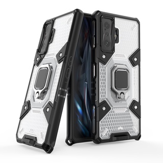 Yjd เคส Redmi K50 Gaming เกมมิ่ง รถ แม่เหล็ก มองไม่เห็น แหวน ขดลวด เคสโทรศัพท์ กันกระแทก