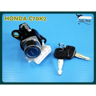 HONDA C70K2 IGNITION SWITCH and KEY COMPLETE SET  // สวิทช์สตาร์ท สวิทช์กุญแจ พร้อม กุญแจ ครบชุด สินค้าคุณภาพดี