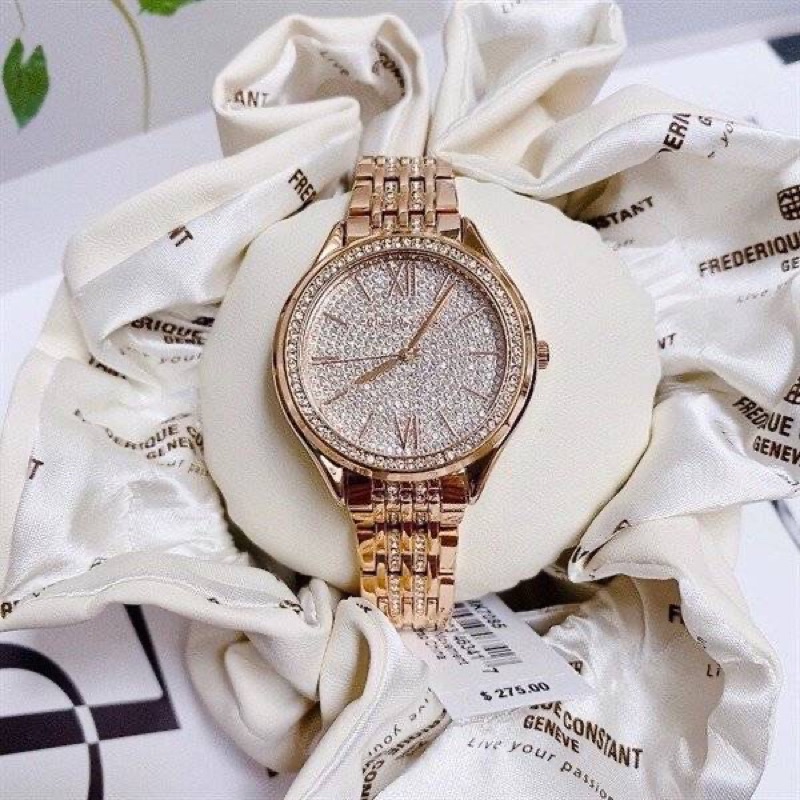 MK7085 MICHAEL KORS Mindy Three-Hand Crystal Dial Rose Gold-Tone Ladies Watch