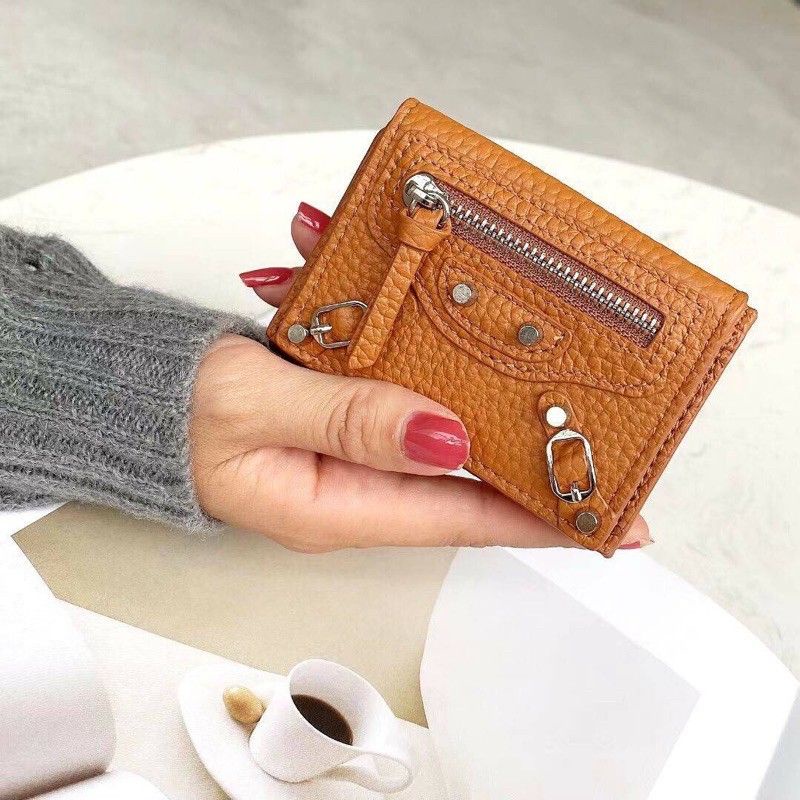ส่งฟรี‼️กระเป๋าสตางค์ใบจิ๋ว#หนังแท้ BL Wallet Leather #4