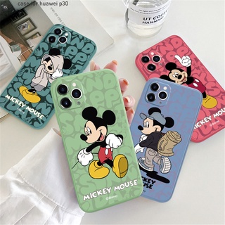 Huawei P30 P40 Pro Lite Nova 4E สำหรับ Case Mouse เคส เคสโทรศัพท์ เคสมือถือ