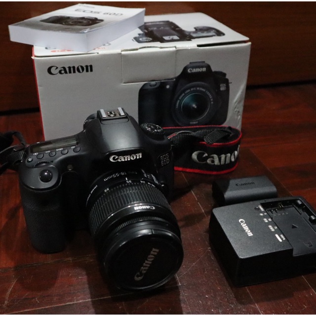 Canon 60d +พร้อมเลนส์ kit 18-55 มือสอง