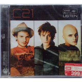 CD ซีดีเพลง C21 Listen ลิขสิทธิ์ ซีล