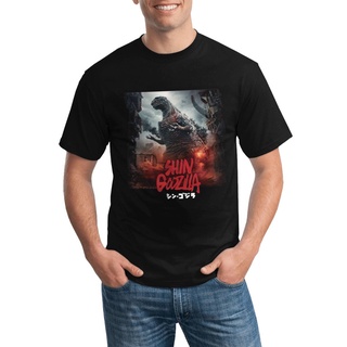 เสื้อยืด พิมพ์ลายภาพยนตร์มอนสเตอร์ Shin Godzilla Resurgence สไตล์ญี่ปุ่น สําหรับผู้ชาย