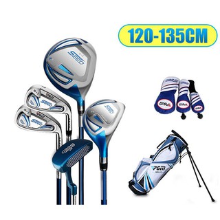 PGM NEW SEED BOY GOLF with Bag Set 5 pcs Fit By Height 120-135cm ชุดเซ็ทไม้กอล์ฟ (JRTG005) Product Size Small