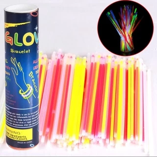 ✅พร้อมส่ง🔥แท่งเรืองแสง กำไลเรืองแสง คละสี50แท่ง-สินค้าอยู่ไทยพร้อมส่ง แท่งไฟเรืองแสง แท่งเรืองแสง พร้อมขั้วต่อ หลายสี งอ