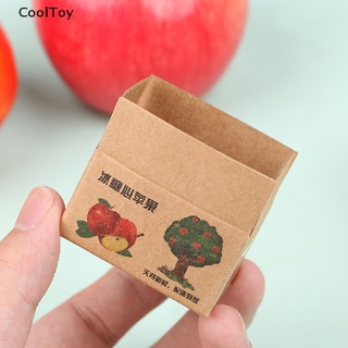 Cooltoy โมเดลกล่องผลไม้จําลอง ขนาดเล็ก สําหรับตกแต่งบ้านตุ๊กตา