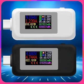 【ALL】Type-C USB Tester ปัจจุบัน 4-30V เครื่องวัดแรงดันไฟฟ้า Timing Ammeter Digital Meter