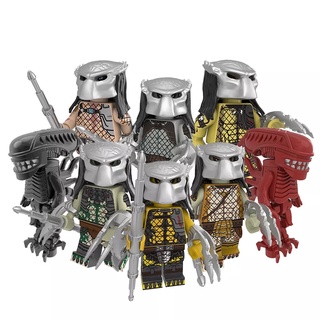 เอเลี่ยนกับ บล็อกตัวต่อToys Predator Minifigures PG8254