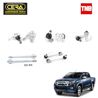 Cera ช่วงล่าง ISUZU DMAX 4WD 4x4 ตัวสูงปี 12-18 ลูกหมากล่าง ลูกหมากบน ลูกหมากคันชัก ลูกหมากแร็ค ลูกหมากกันโคลงหน้า