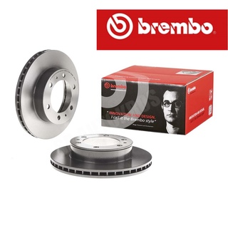 จานเบรค BREMBO TOYOTA FORTUNER [โตโยต้า ฟอร์จูนเนอร์] ปี 08-14 (ราคาต่อ 1 ใบ)