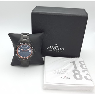 นาฬิกา ALPINA MENS AL-283LB05AQ 47 MM ALPINERX FIBERGLASS QUARTZ พร้อมกล่อง (ใหม่)