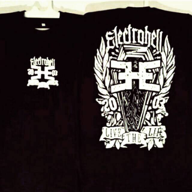 เสื้อยืด ลาย Electrohell rumble