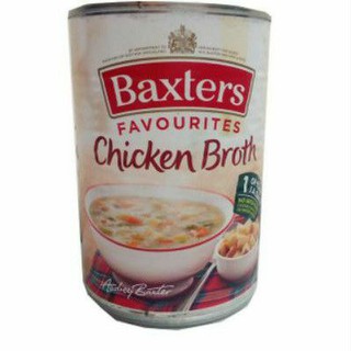 🔥HOT🔥 Baxters Chicken Broth  ซุป แบ็กซเตอร์ 400 กรัม คุณภาพระดับพรีเมี่ยม