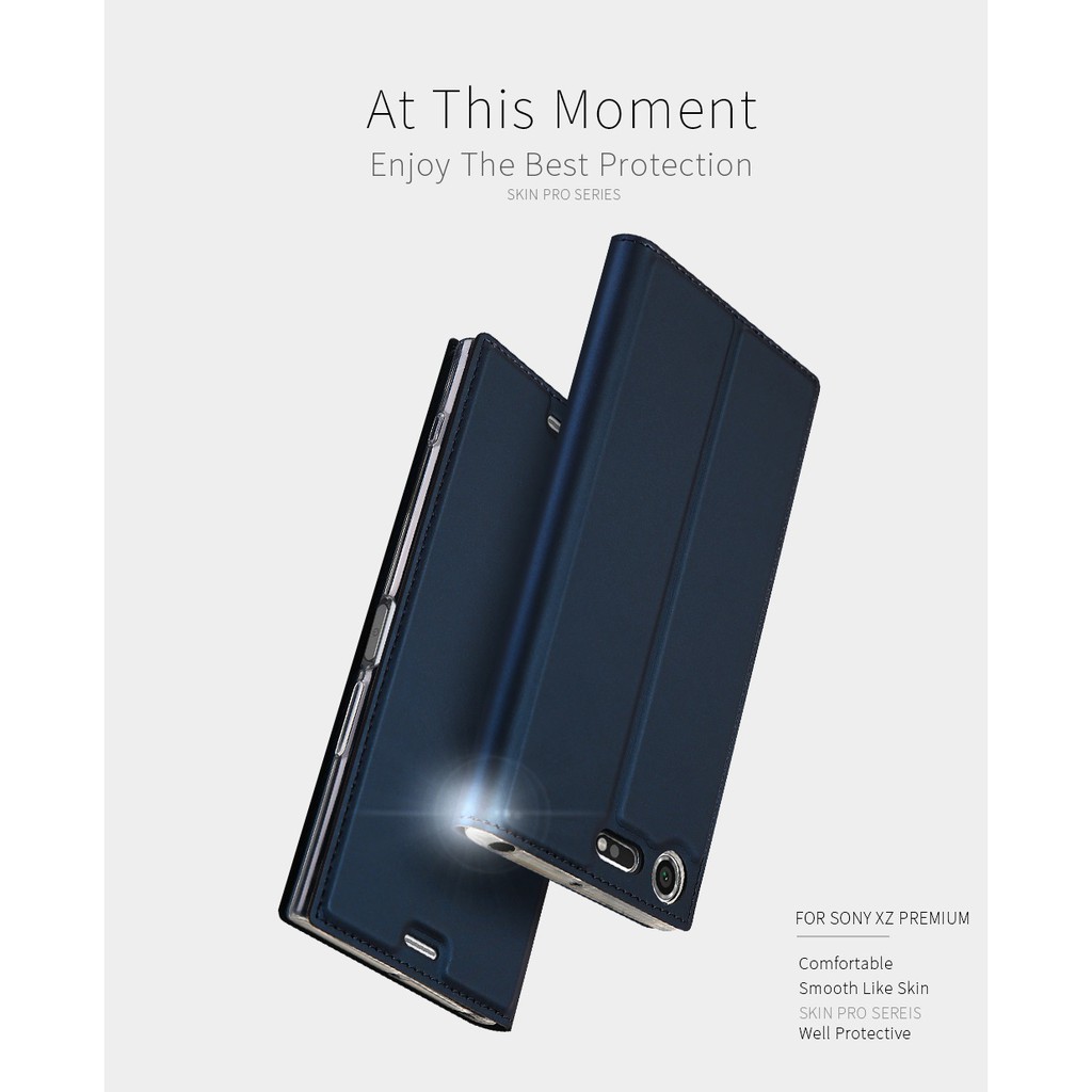 เคส for Sony Xperia Xz Premium Xzs 5 III 1 10 IV Xz2 เคสโทรศัพท์มือถือ ชนิดหนัง แบบฝาพับ พร้อมช่องใส่บัตร สำหรับ