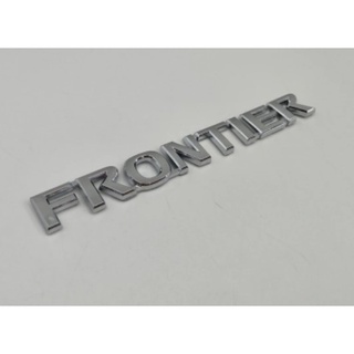 ฟรอนเทีย นิสสัน ติดด้านหลัง มีกาวให้พร้อมติดตั้ง Frontier Nissan Navara D40 Logo Emblems Rear