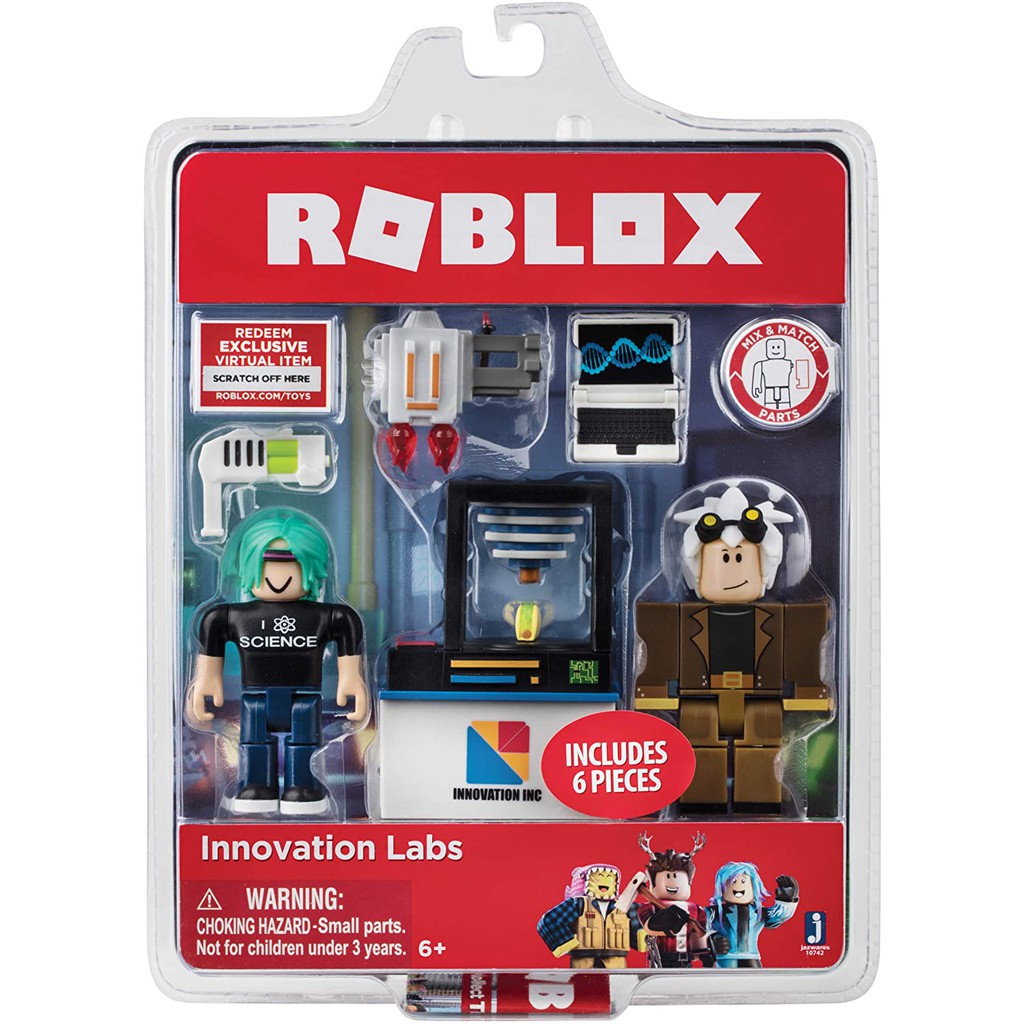 Boy Girl Toy Roblox Action Collection - Innovation Labs Game Pack [รวมรายการเสมือนจริงสุดพิเศษ]