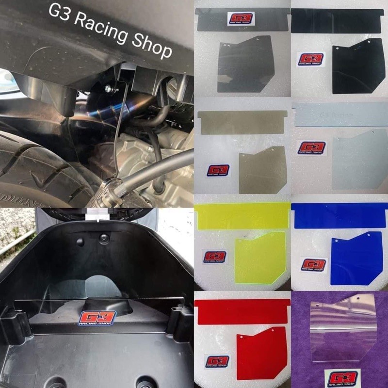 ที่กันเบาะ ที่กันดีด Xmax300สกรีนxmax300