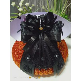 เน็ตติดผม โบว์ติดผม สีดำ ใส่ได้ทุกสาขาอาชีพ