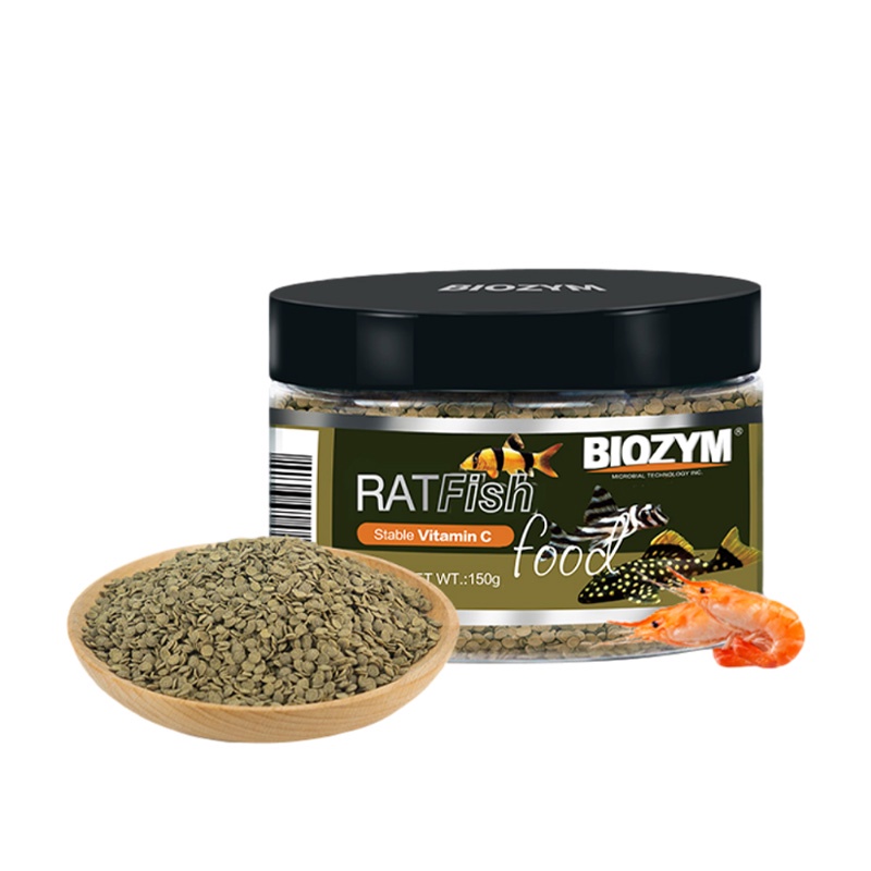 BIOZYM Rat fish biscuit อาหารปลา BD3201 BIOZYM อาหารปลาหนู น้ำไม่ขุ่น พิพิธภัณฑ์สัตว์น้ำ ปลาหนู ปลาเล็ก✅พร้อมส่ง