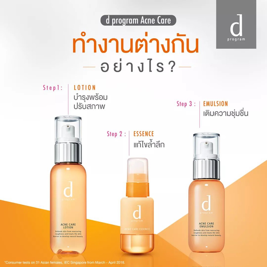 d program acne care lotion