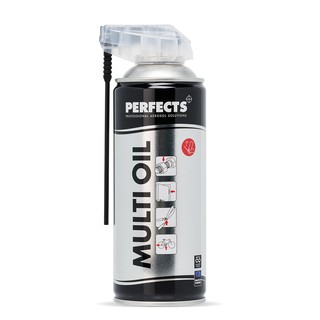 PERFECTS Multi Oil สเปรย์หล่อลื่น สเปรย์อเนกประสงค์ น้ำมันหล่อลื่น น้ำมันอเนกประสงค์ Multi Purpose Lubricant 400 ml