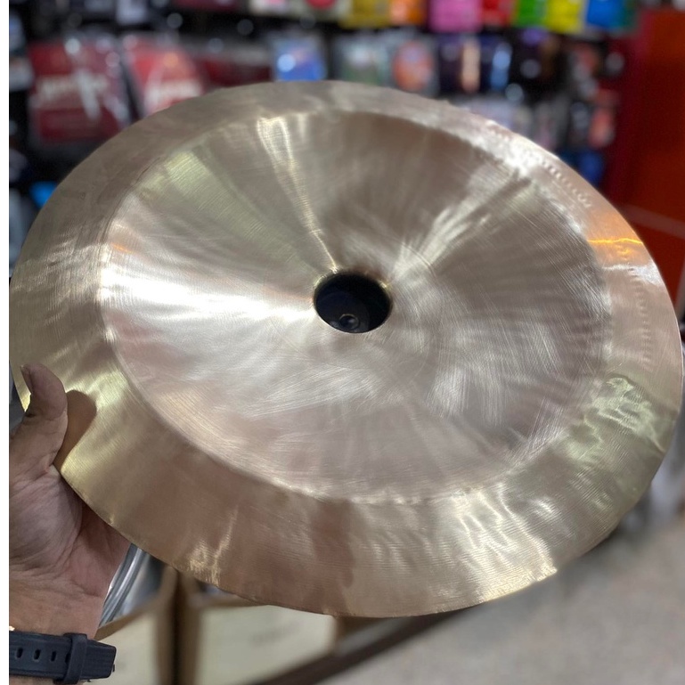 King ฉาบไชน่า (แฉหงาย) ขนาด 16 /18 นิ้ว China Cymbal King Dragon King VX (ลูกตุ้ม) เสียงสาดทรงพลัง ฉาบทองเหลืองคุณภาพดี - รูปที่ 3