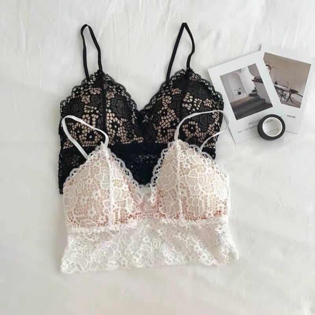 Braletta bra ครอปบรา บราลูกไม้ บราสวยน่ารัก