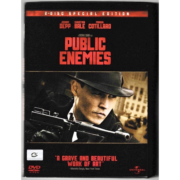 DVD Public Enemies 2 Disc Special Edition มีเคสสวม