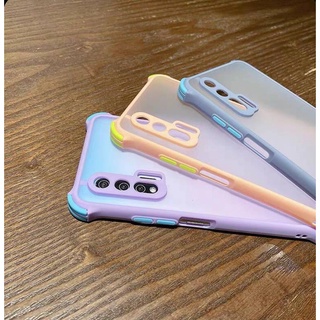 ｛ส่งจากไทย}​เคสขอบสีหลังขุ่น Vivo V21(5G) Y3s Y12A Y20 Y20s Y20i Y12s Y11 Y12 Y15 Y17 Y31 Y51 เคสกันกระแทกกันกล้องกันมุม