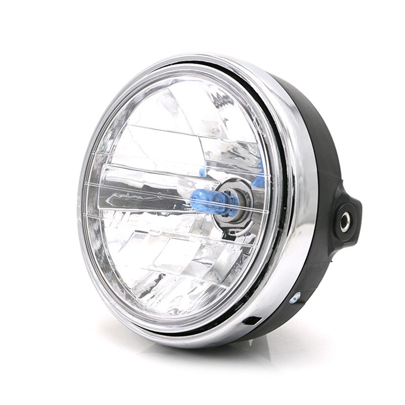 ขาย!! 12V รถจักรยานยนต์ Chrome ฮาโลเจนด้านหน้าไฟหน้าสําหรับ Honda CB400/CB500/CB1300 สําหรับ Hornet 250 ,600 ไฟหน้า