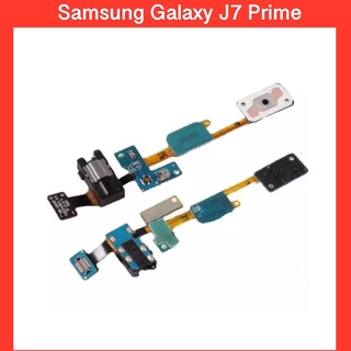 แพรปุ่มย้อนกลับ+สมอลทอร์ค Samsung Galaxy J7 Prime