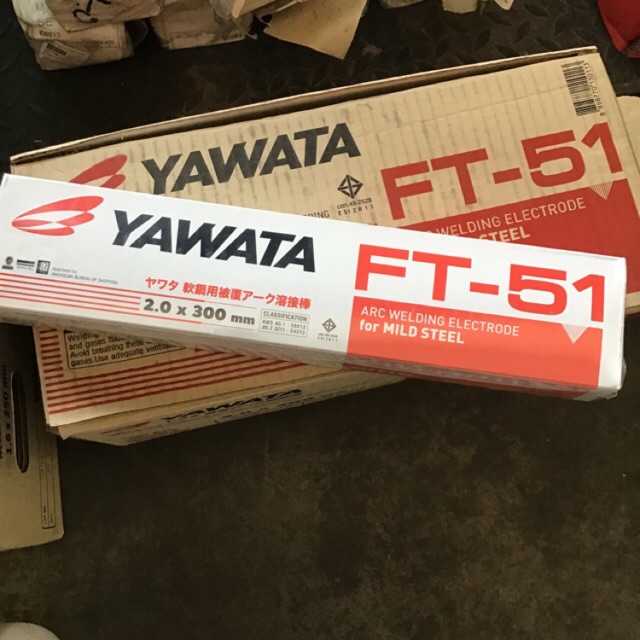 ลวดเชื่อม เชื่อมเหล็กบาง YAWATA FT51 ขนาด 2.0 (1 กิโล)