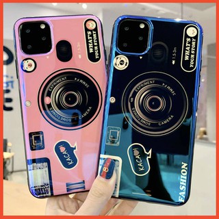 🔥 Camera Case OPPO A9 A5 2020 K3 Reno 2 A1k F11 Pro A7 A5s A3s A71 A83 F5 F7 F9 A77 Realme 5 R9s Plus F11Pro เคสซิลิโคน