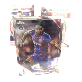 2021-22 Topps Chrome UEFA Champions League Soccer Cards Barcelona