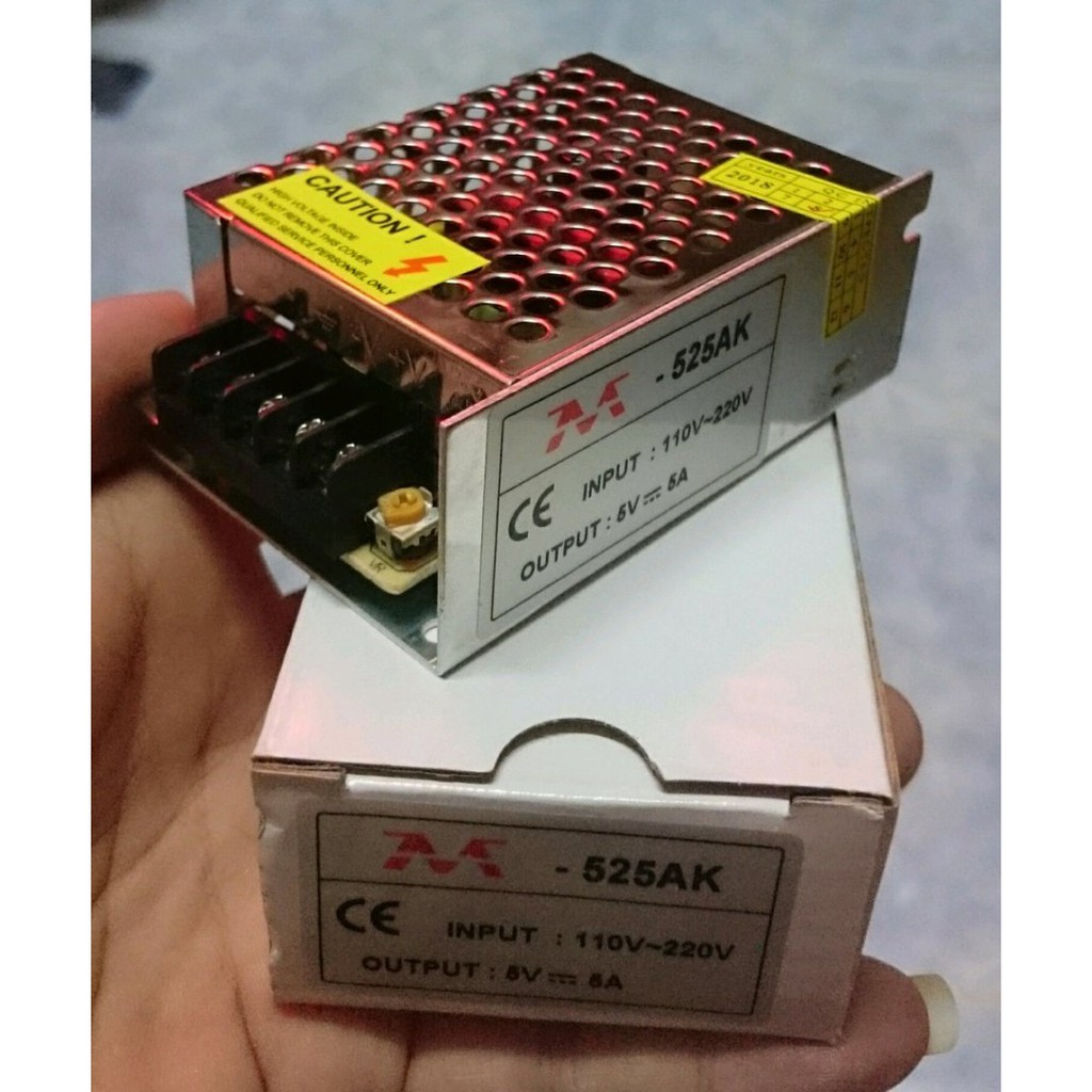 POWER SUPLAY NET 12V 5 A คุณภาพดี 12V 5A / พาวเวอร์ซัพพลาย 5V 5A / PSU 5V 5A SWITCHING BODY K