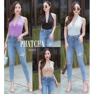 บอดี้สูทคล้องคอ bodysuit สวยมาก ใส่ออกมาเซ็กซี่สุดๆ ใครใส่ก็สวย บอดี้สูท