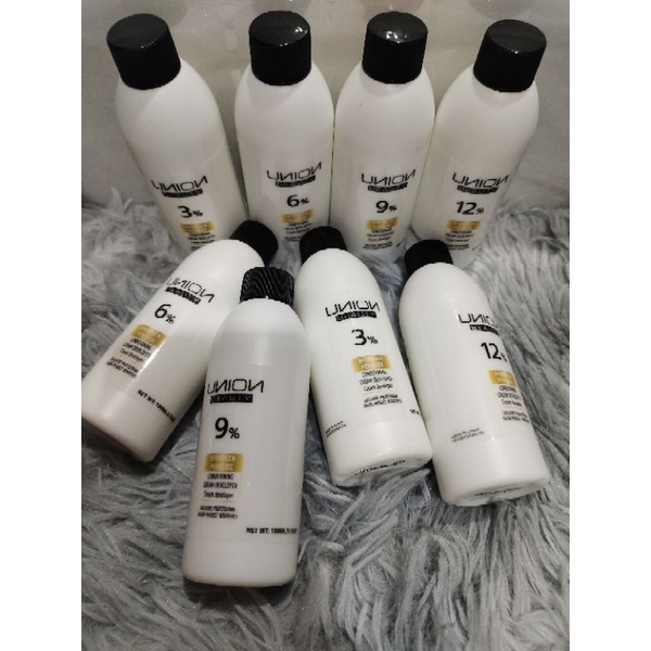 ✅ไฮโดรเจนน้ำนม UNION BEAUTY ใช้สำหรับผสมเพิ่มเติมในสี มี 3 6912%  ปริมาณ 100มล