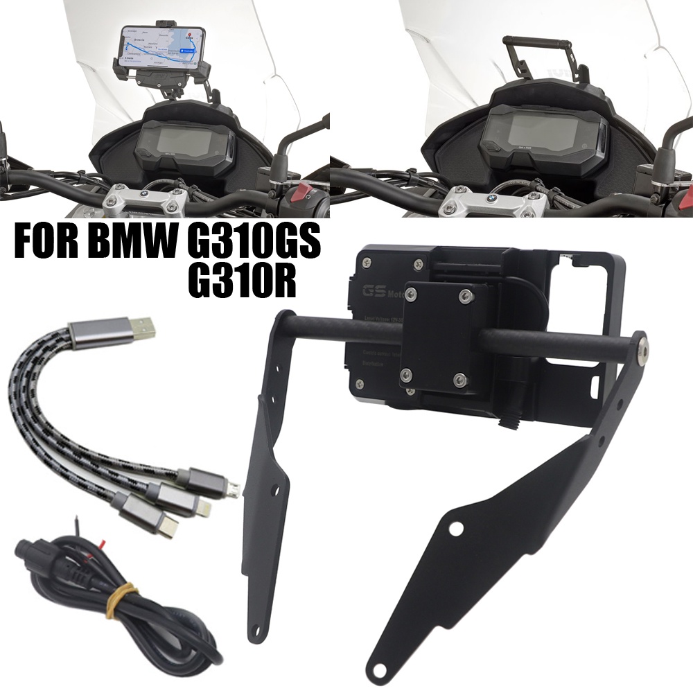 ปรับโฉม&Motorcycle GPS Smart Phone Navigation Mount Bracket Fit for BMW