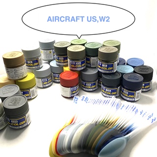 Mr.COLOR AIRCRAFT US,USA, W2 สีกลุ่มอากาศยาน อเมริกา เครื่องบิน