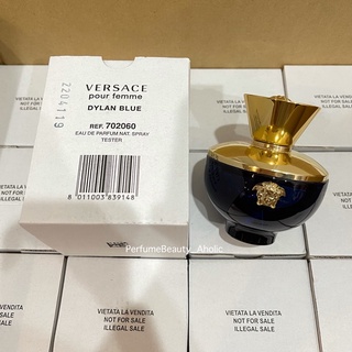 Versace Pour Femme Dylan Blue 100ml. (EDP) กล่องเทส แท้100%