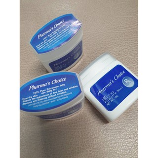 Pharmas Choice 100% Petroleum Jelly 45g ( 1 อัน) ปิโตรเลี่ยม เจลลี่ ฟาร์ม่าช๊อยส์ Pharma vaseline วาสลีน