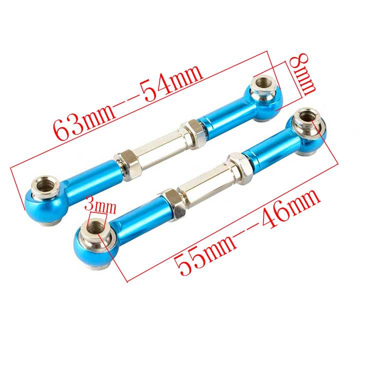 RC HM6124 Alloy Servo Link Fit LC Racing 1/14 Electric EMB